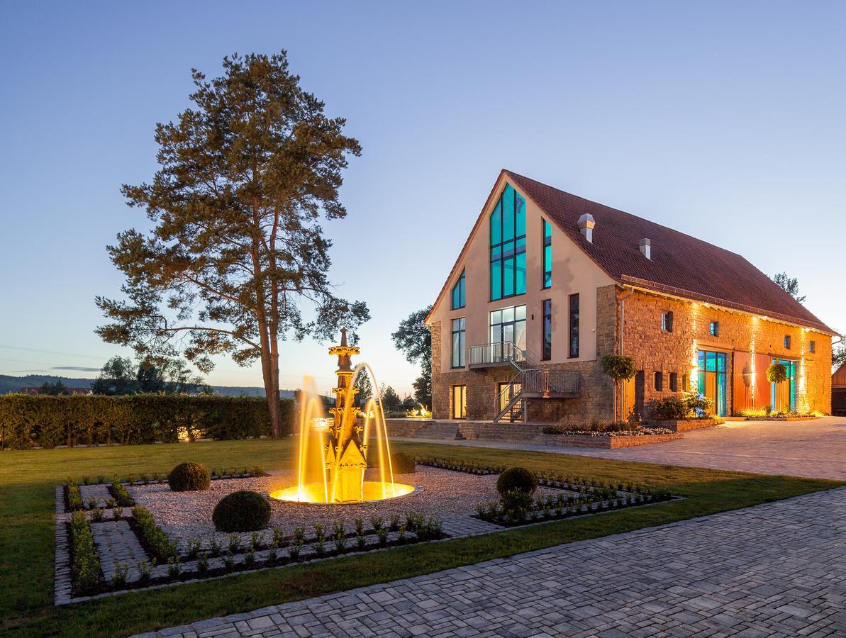 Hotel Dorfmuehle Lehrberg Εξωτερικό φωτογραφία